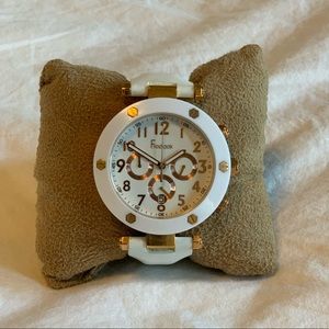 Freelook Women’s White & Rose Gold Watch (New!)